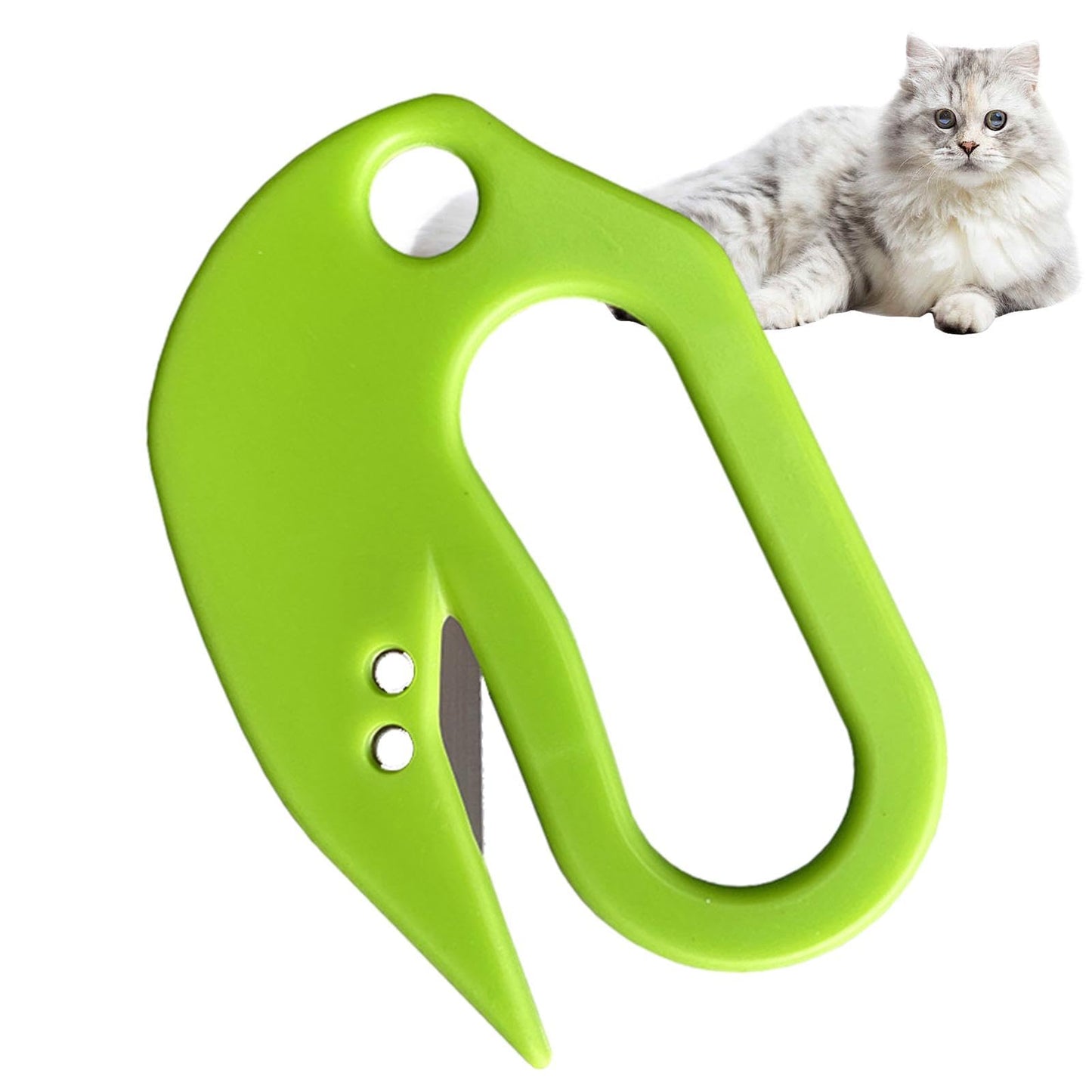 Pet Knotting Comb- Pet Dematting Comb| Multifunctional Massage Hair Removal Comb | Letter Opener Wrapping Paper Cutter| Cat Hair Knot Remover Pet Grooming Combs Brush | Pet Open Knot Comb For Cat And