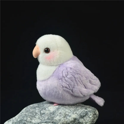 Cute Peony Parrot Plush Toy – Adorable and Stress-Relieving Companion