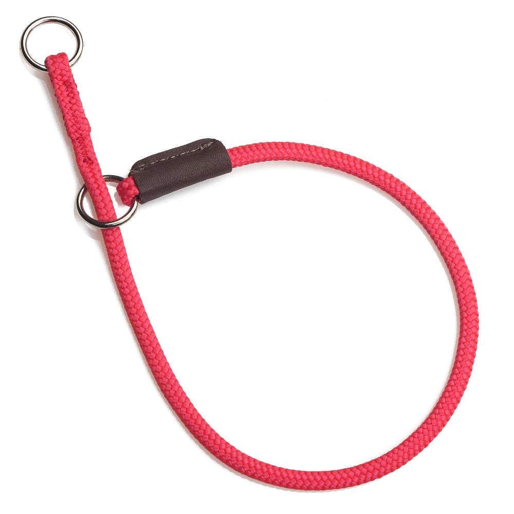 Mendota Pet Show Slip Collar - Made in The USA - Red 20 in