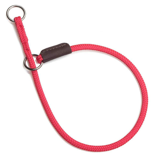 Mendota Pet Show Slip Collar - Made in The USA - Red 20 in