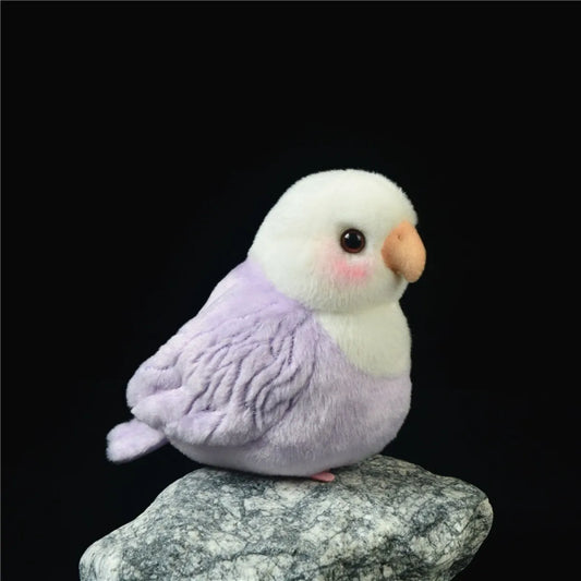 Cute Peony Parrot Plush Toy – Adorable and Stress-Relieving Companion