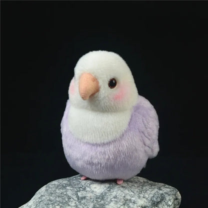 Cute Peony Parrot Plush Toy – Adorable and Stress-Relieving Companion