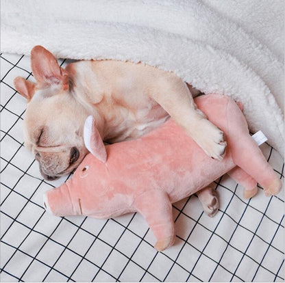 Plush Pet Sleeping Companion - Bulldog, Corgi, Poodle