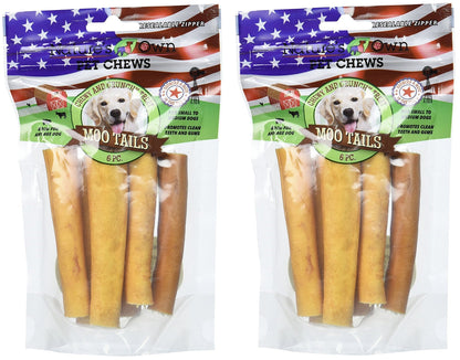 Natures Own (2 Pack) Best Buy Bones Moo Tails Pet Chews